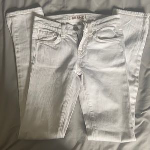 J Brand White Jeans